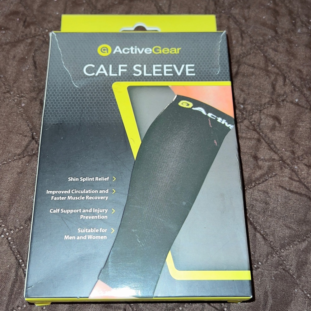 Active Gear Calf Sleeves size XL new in box